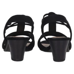 Sandali con Tacco Donna Nero