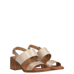 Sandali con Tacco Donna Oro