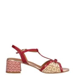 Sandali con Tacco Donna Rossi e Crema