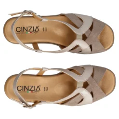 Sandali Donna Beige
