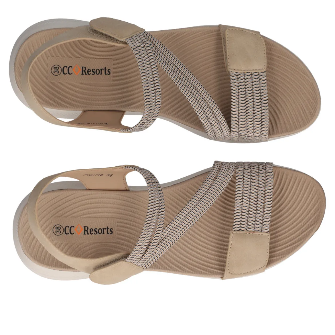 Sandali Donna Beige