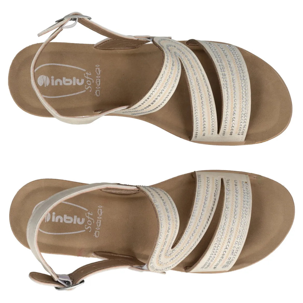 Sandali Donna Bianchi e Beige