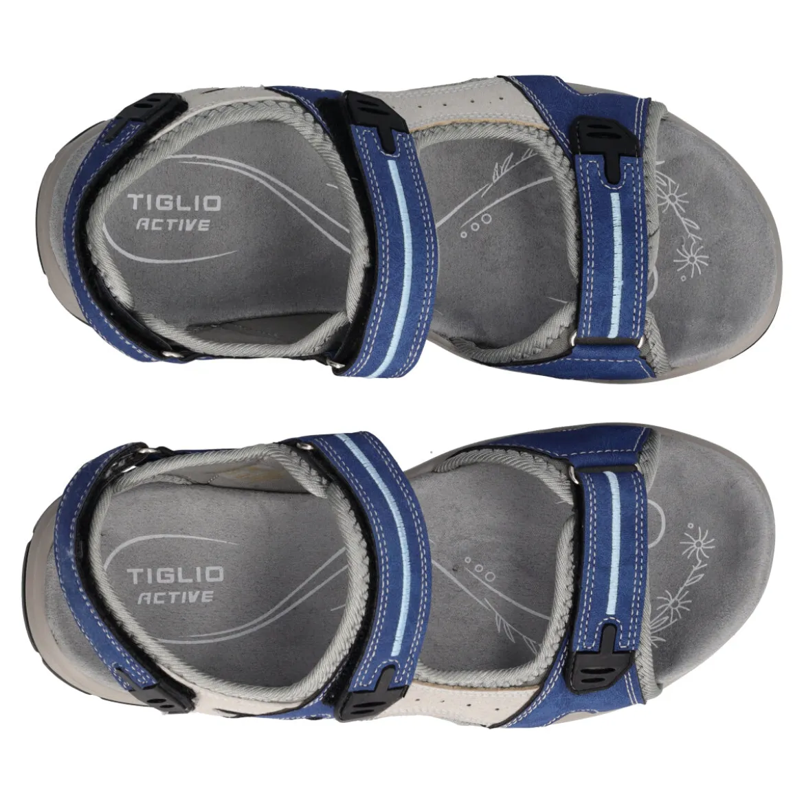 Sandali Donna Blu e Grigi