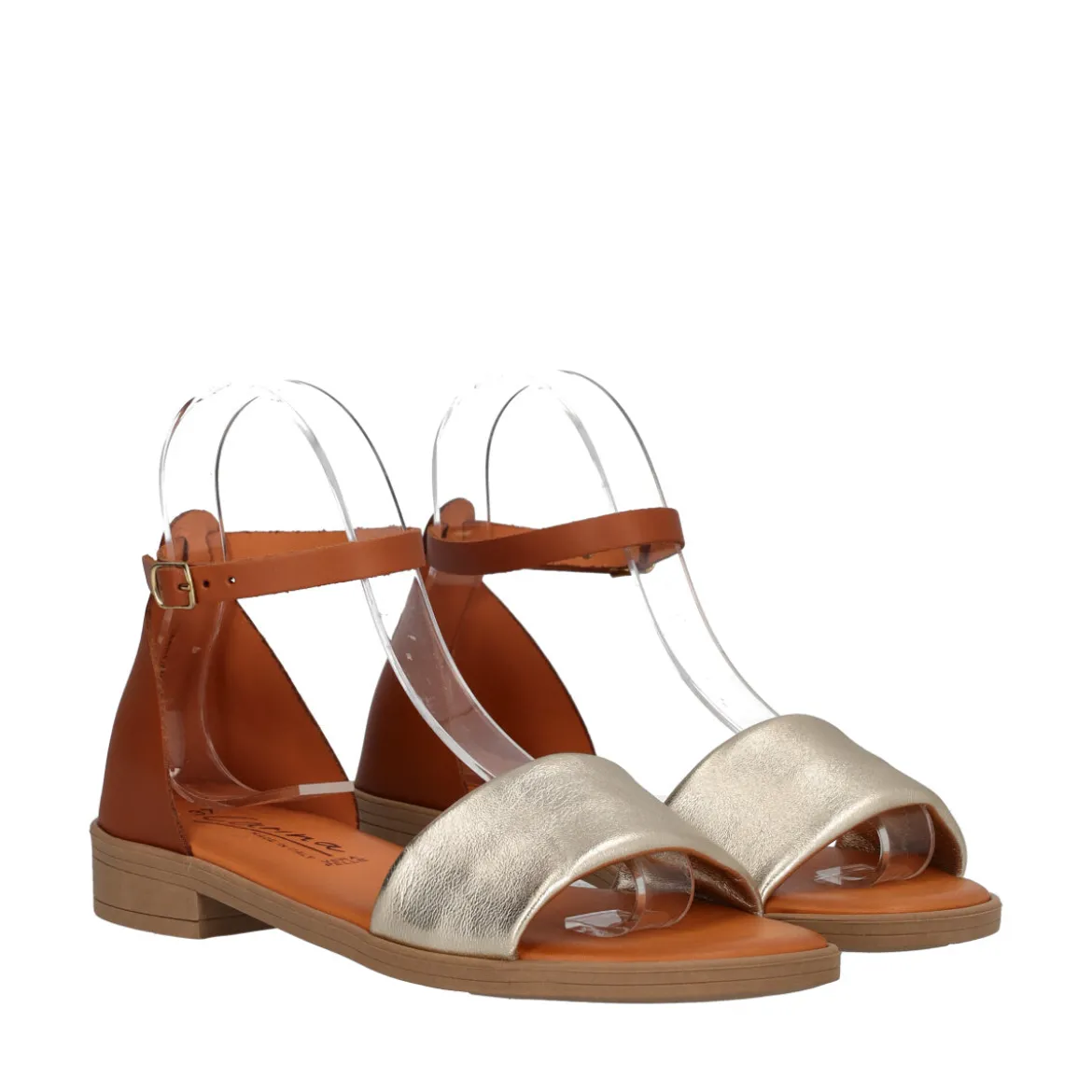Sandali Donna Cognac