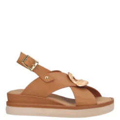 Sandali Donna Color Cuoio