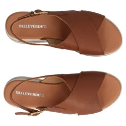 Sandali Donna Color Cuoio