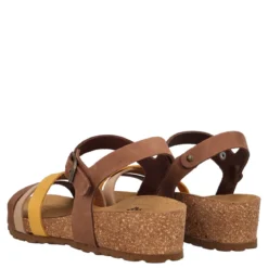 Sandali Donna Moca, Senape e Nocciola