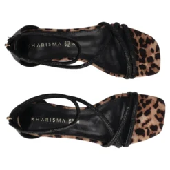 Sandali Donna Neri e Leopardati