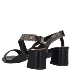 Sandali Donna Neri Tacco alto 6 cm