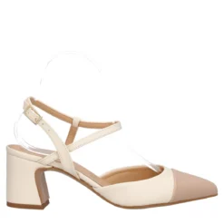 Sandali Donna Nude-Burro Tacco 6 cm