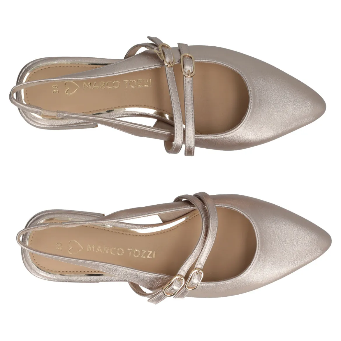 Sandali Donna Platino