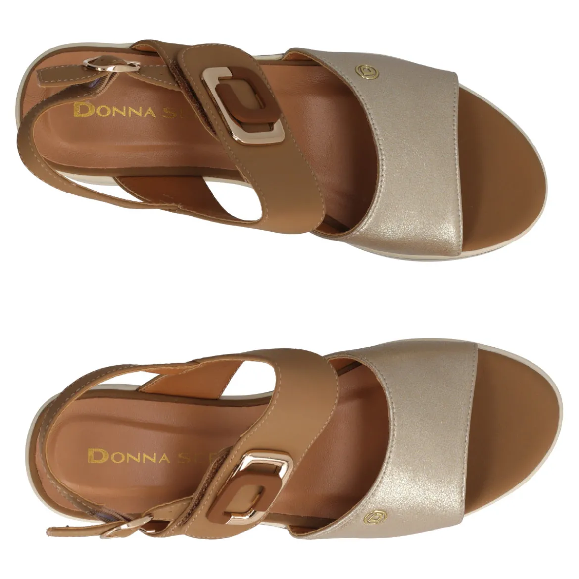 Sandali Donna Platino