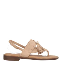 Sandali Infradito Donna Beige