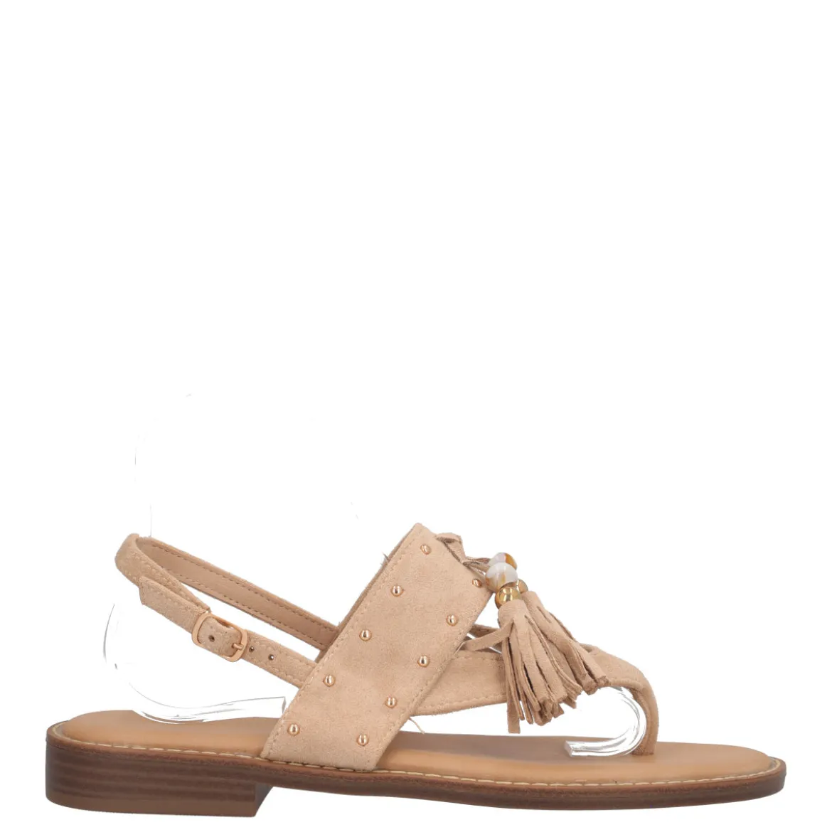 Sandali Infradito Donna Beige