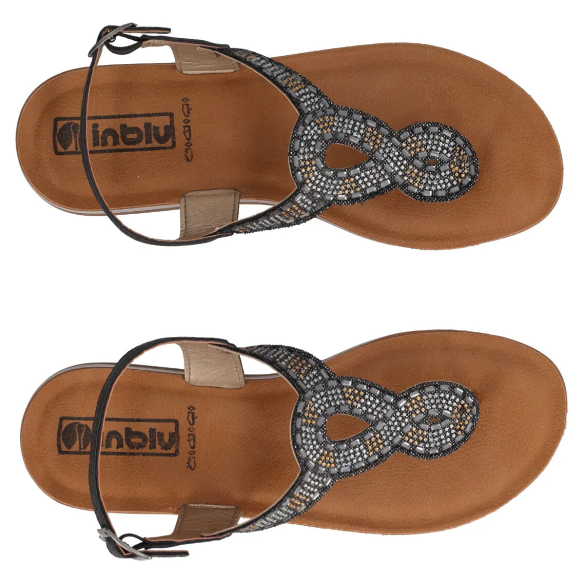 Sandali Infradito Donna Neri