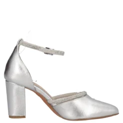 Sandalo con Tacco 8 cm Donna Silver