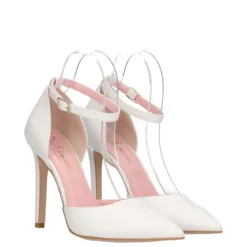 Sandalo con Tacco Donna Bianco
