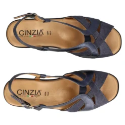 Sandalo Donna Blu Perla
