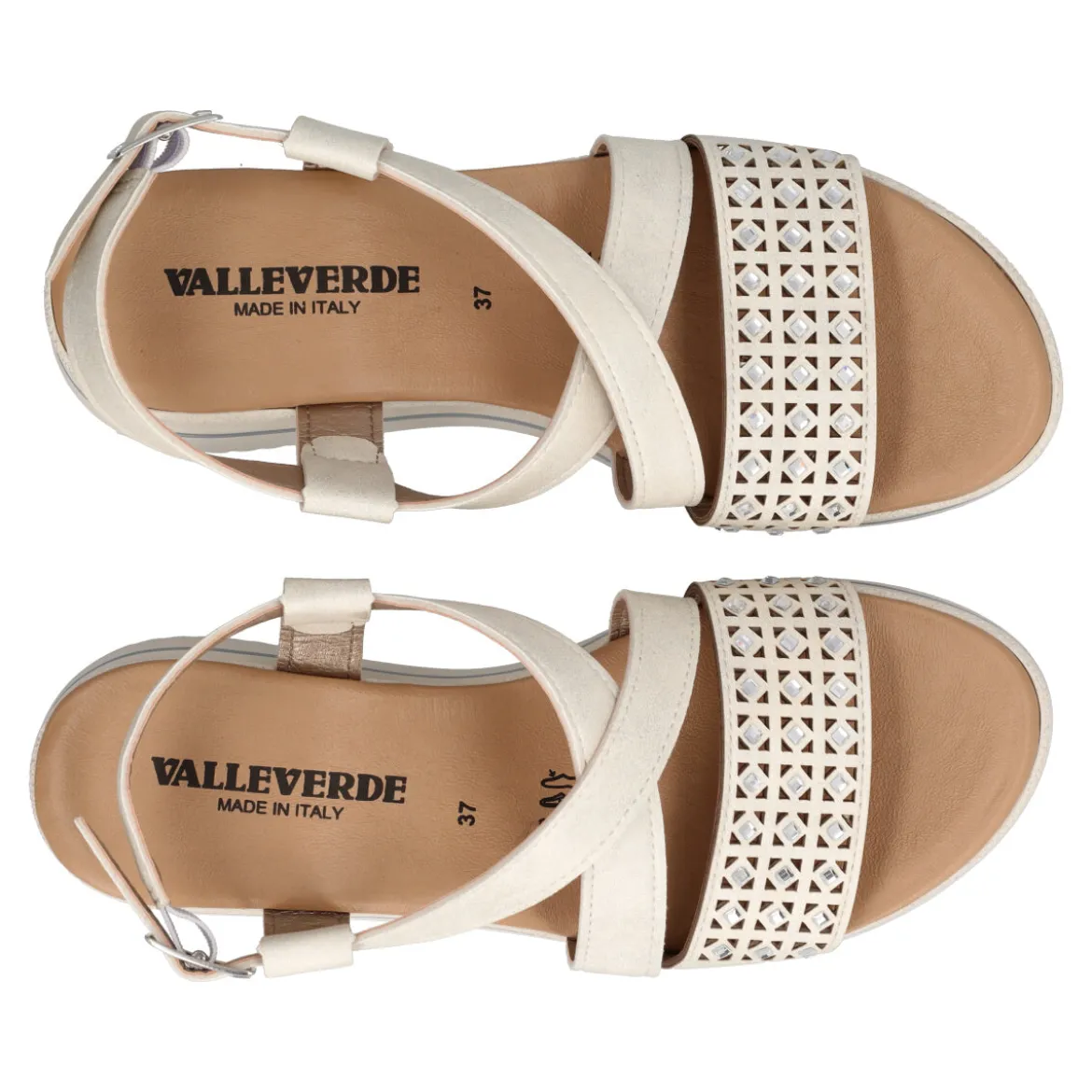Sandalo Donna Off White