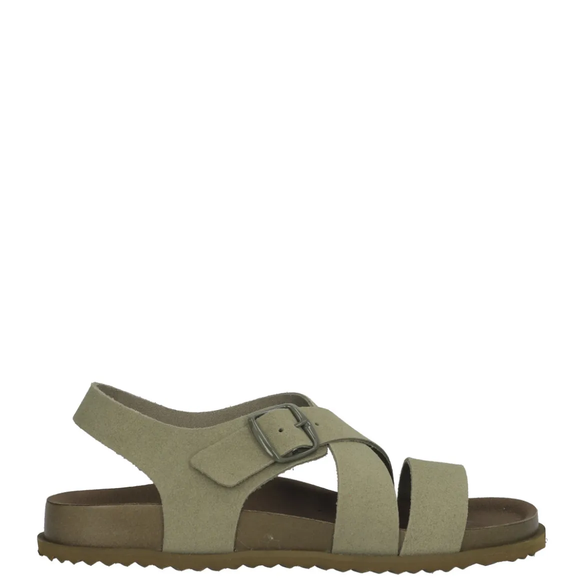 SANDYBETT Sandalo Donna Verde in pelle