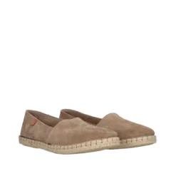 Scarpa Donna Espadrillas Donna Beige in Pelle
