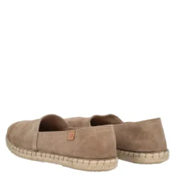 Scarpa Donna Espadrillas Donna Beige in Pelle