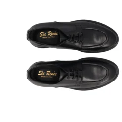 Scarpe eleganti e Cerimonia Uomo Nere in Pelle