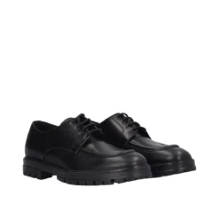 Scarpe eleganti e Cerimonia Uomo Nere in Pelle