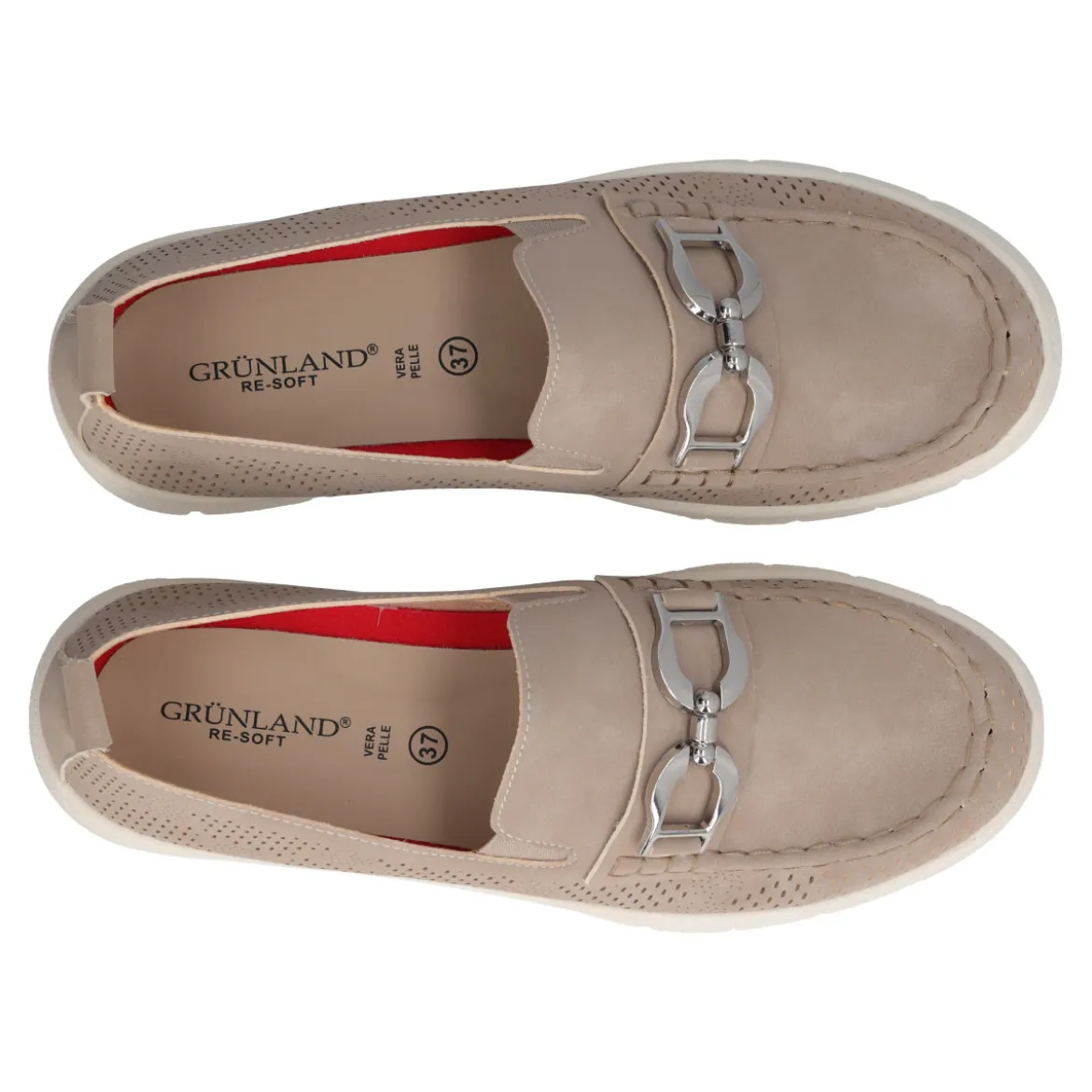 SIVI Slip-on comfort Donna Taupe