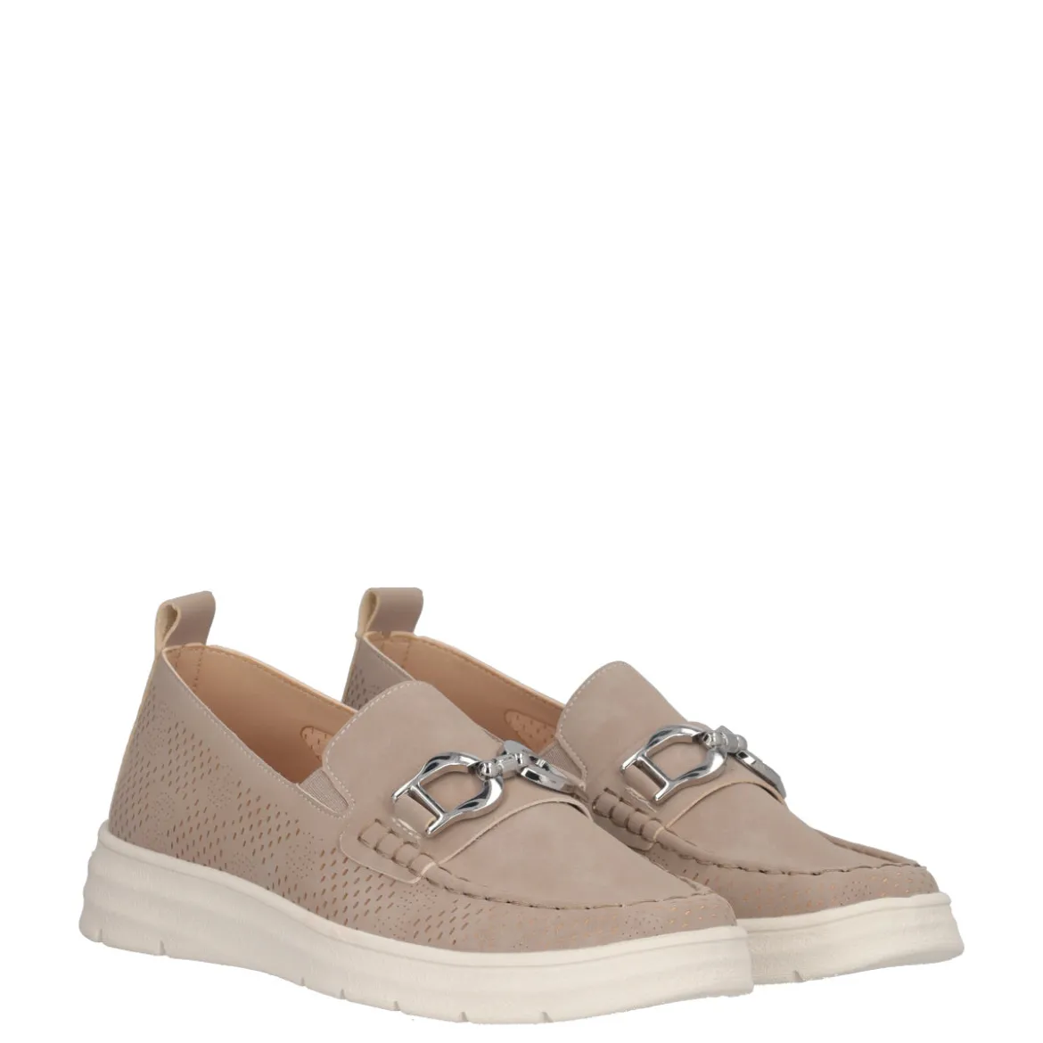 SIVI Slip-on comfort Donna Taupe