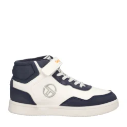SLAM JUNIOR MID LTX Sneakers Alte Bambino Bianche e Blu