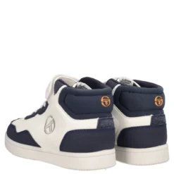 SLAM JUNIOR MID LTX Sneakers Alte Bambino Bianche e Blu