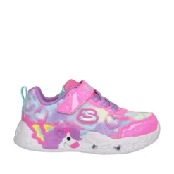 S LIGHTS UNICORN Sneakers Bambina Lilla e Fuxia con Luci