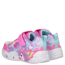 S LIGHTS UNICORN Sneakers Bambina Lilla e Fuxia con Luci