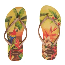 SLIM TROPICAL Infradito Donna Gialle