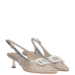 Slingback Donna Argento