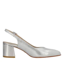 Slingback Donna Argento Alte 6 cm