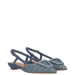 Slingback Donna Azzurre