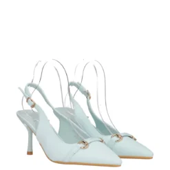 Slingback Donna Azzurro