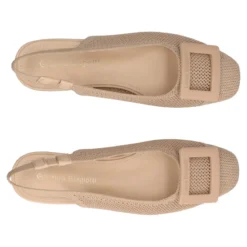 Slingback Donna Beige