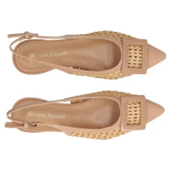Slingback Donna Beige