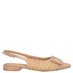 Slingback Donna Beige