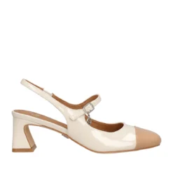Slingback Donna Beige