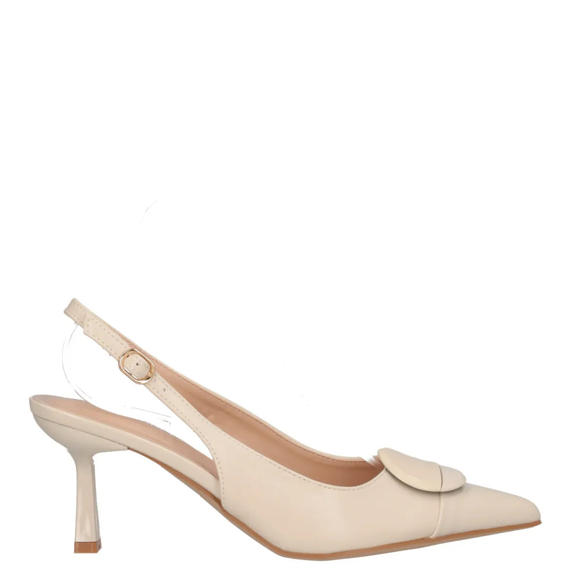 slingback Donna Beige