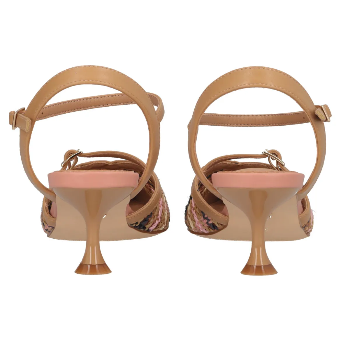 Slingback Donna Beige e Rosa