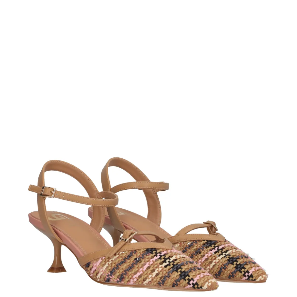 Slingback Donna Beige e Rosa