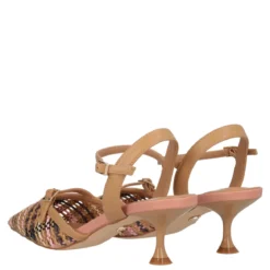 Slingback Donna Beige e Rosa