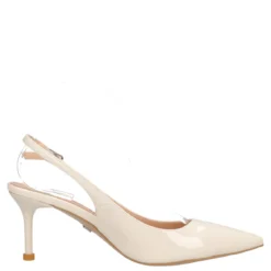 Slingback Donna Beige in Vernice