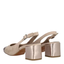 Slingback Donna Beige Oro