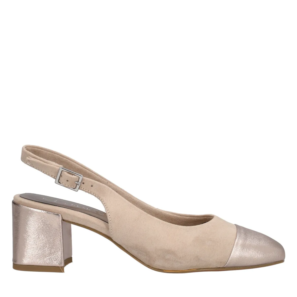 Slingback Donna Beige Oro